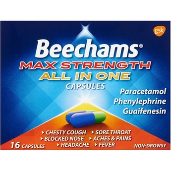 BEECHAMS MAX STRENGTH ALL IN ONE CAPSULE