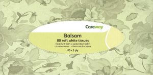CAREWAY BALSAM FACIAL TISSUES
