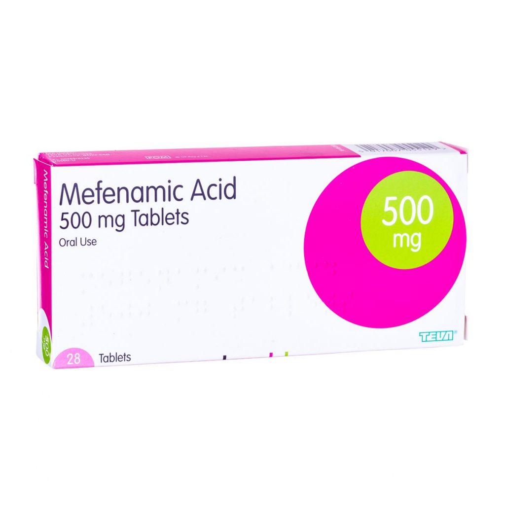 Mefenamic Acid 500mg Tablets British Chemist