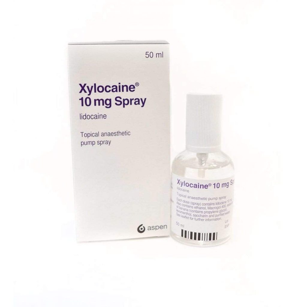XYLOCAINE PUMP SPRAY 10 British Chemist