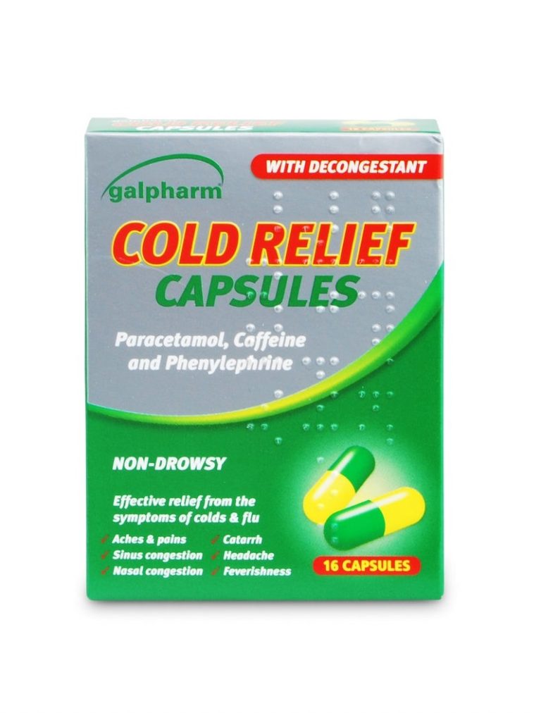 GALPHARM COLD RELIEF CAPSULES British Chemist