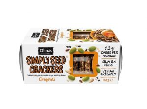 Olina's Bakehouse Simply Seed Crackers - Original
