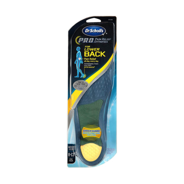 Scholl Orthotic Lower Back Pain Insoles