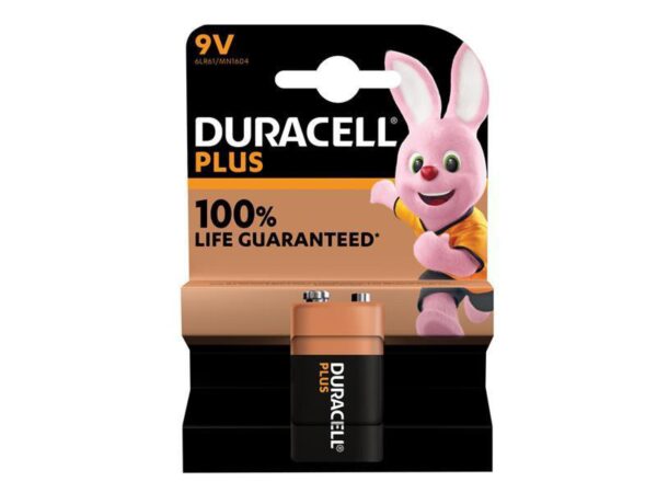 Duracell Plus Power 100% 9v