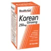 Korean Ginseng 250mg Capsules