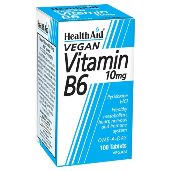 Vitamin B6 (Pyridoxine HCl) 10mg Tablets