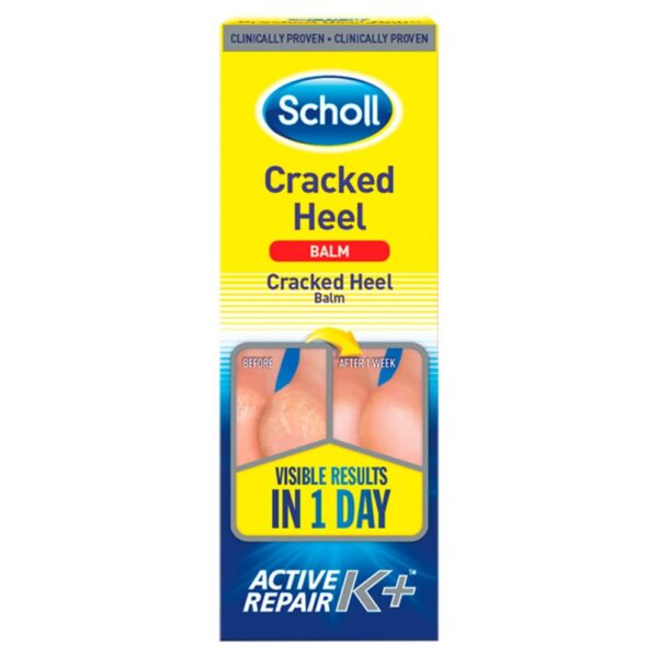 SCHOLL CRACKED HEEL RECOVERY CREAM 60ML