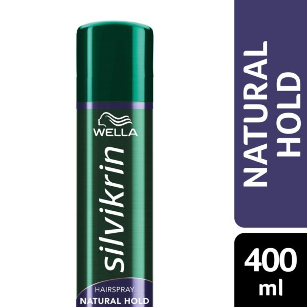 SILVIKRIN NATURAL HOLD HAIRSPRAY 400ML