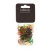 RUBBER HAIR BANDS ASSORTED COLOURS