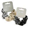TWO TONE ANIMAL SCRUNCHIE