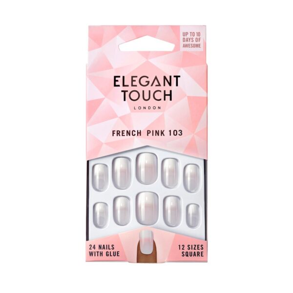 ET N FRENCH NAIL 103 M PINK FT