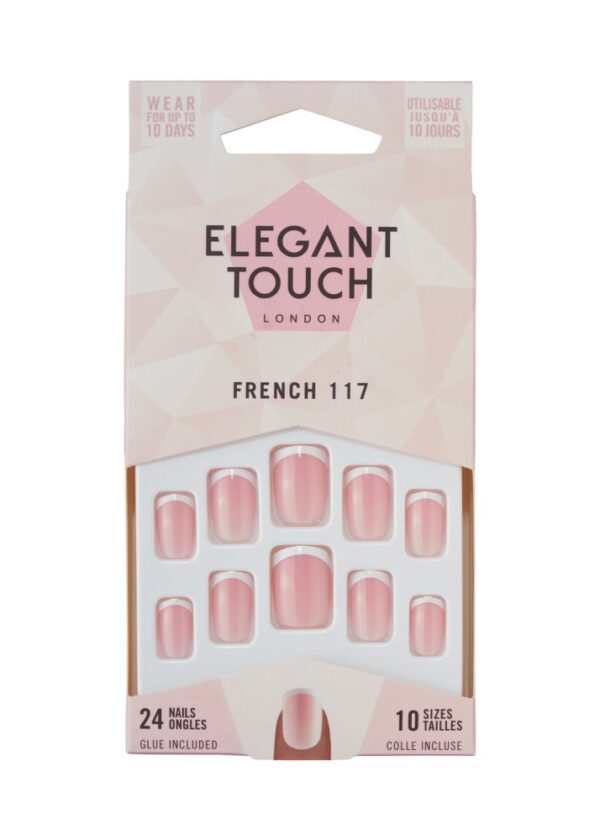 ET FRENCH PINK NAILS 117