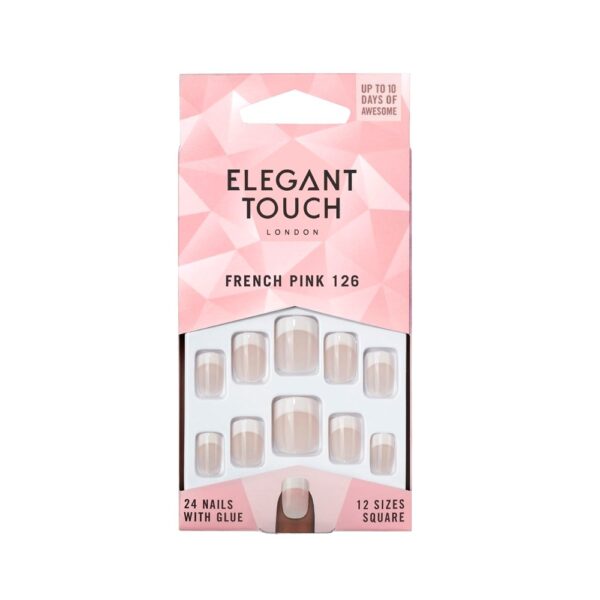 ET N FRENCH NAIL 126 S PINK