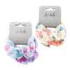 PRINTED ORGANZA SCRUNCHIES