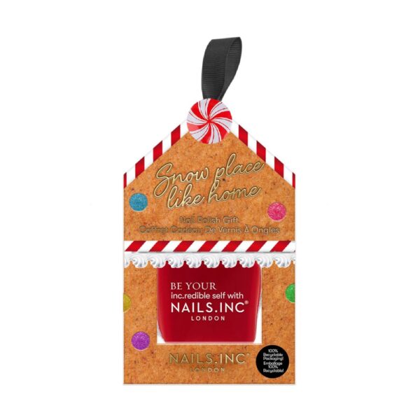 GINGERBREAD HOUSE HANGING NAIL POLISH