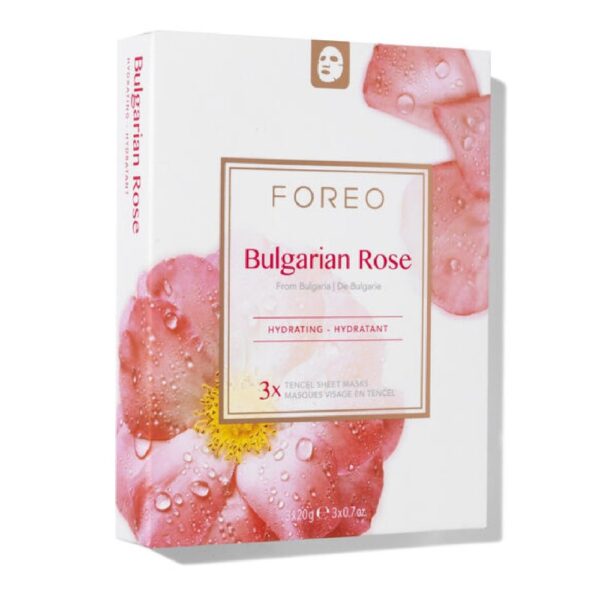 FOREO FARM TO FACE SHEET MASKS BULGARIAN ROSE 3'S