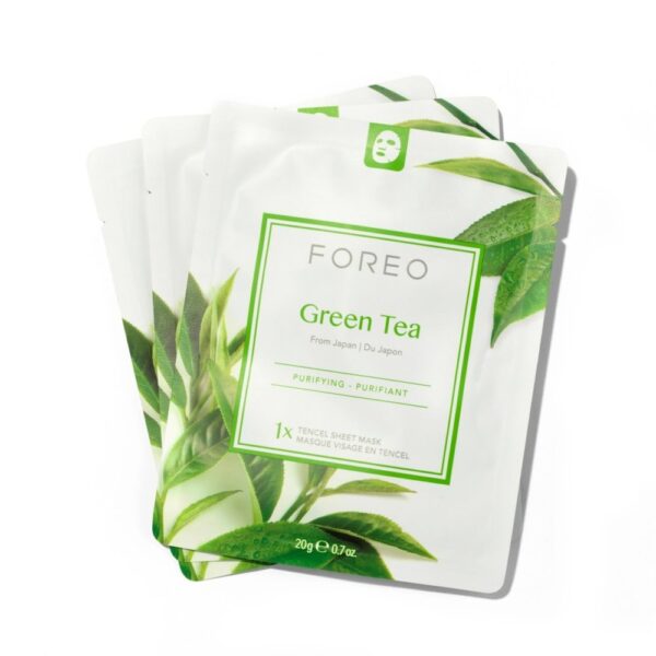 FOREO FARM TO FACE SHEET MASKS GREEN TEA 3'S