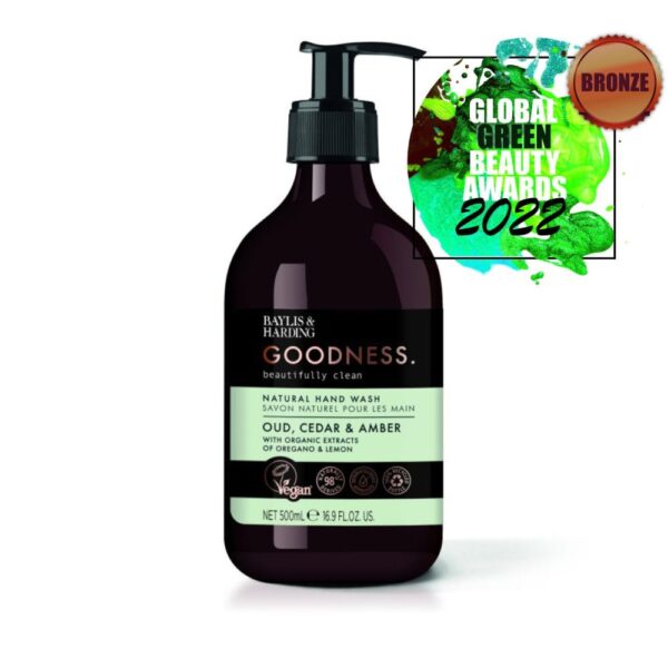 GOODNESS OUD, CEDAR & AMBER HAND WASH