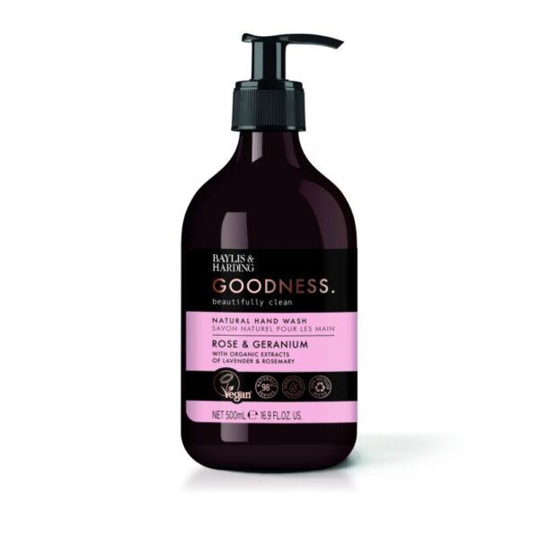 GOODNESS ROSE & GERANIUM HAND WASH