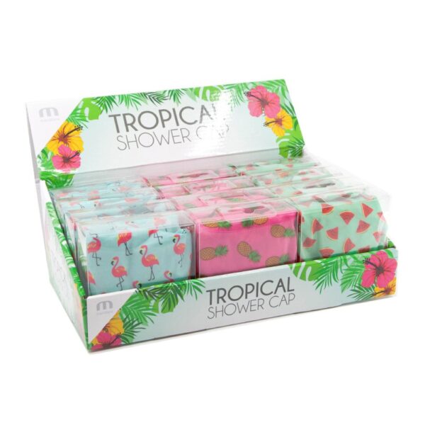 TROPICAL SHOWER CAP CDU