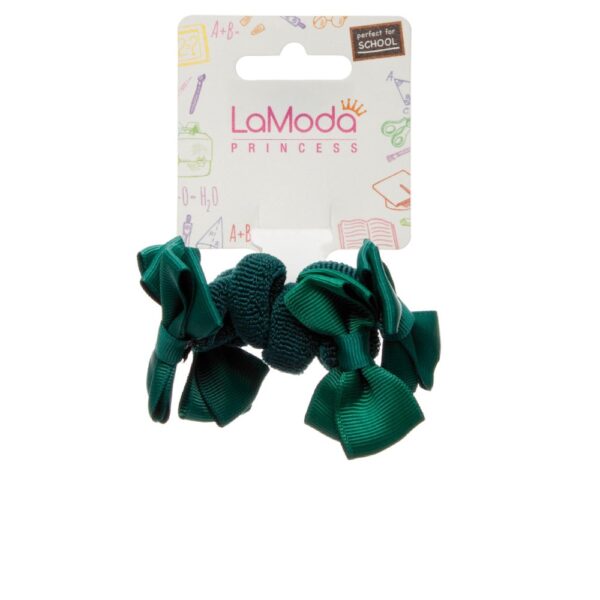 BOW PONYTAILERS EMERALD GREEN