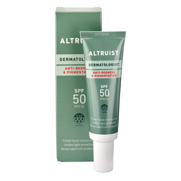 ALTRUIST ANTI REDNESS MOISTURISER SPF50