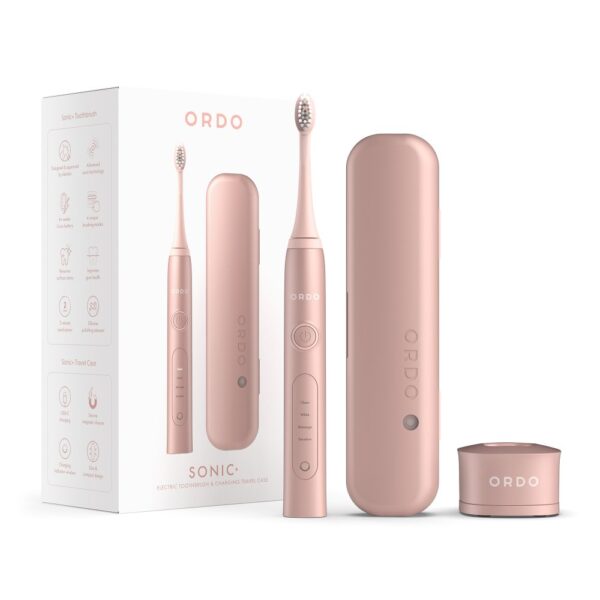 ORDO SONIC+ TOOTHBRUSH & CASE ROSE GOLD