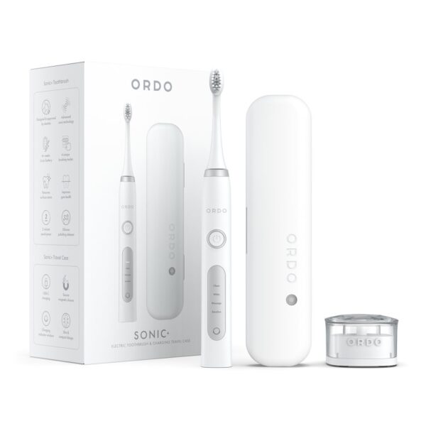 ORDO SONIC+ TOOTHBRUSH & CASE WHITE