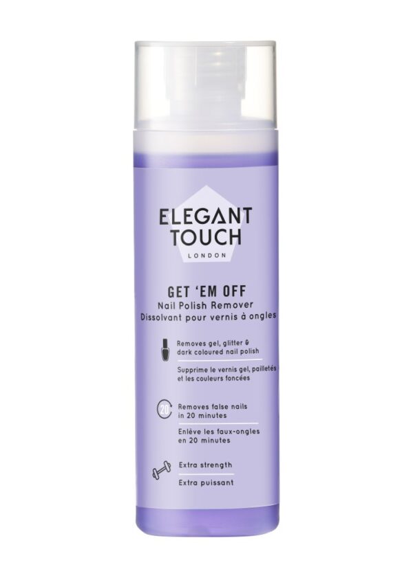 ET NAIL POL RMOVER GET EM OFF 200ML