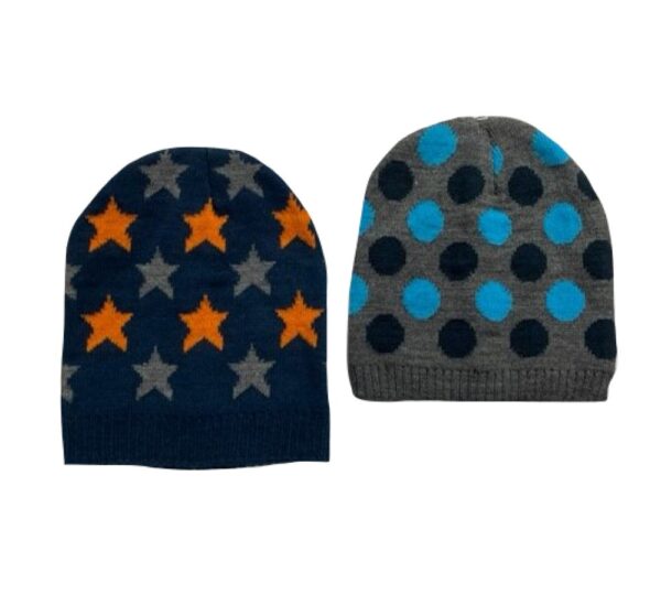 BOYS SPOT AND STAR BEANIE