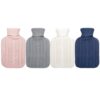 FINE KNIT HOT WATER BOTTLE & COVER