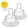 AVENT AIRFLEX NEWBORN TEAT 1 HOLE 0M+