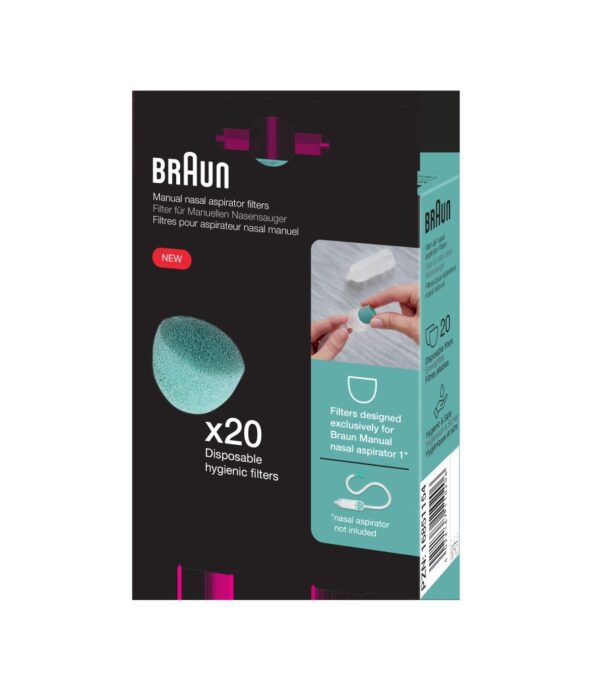 BRAUN NASAL ASPIRATOR FILTERS