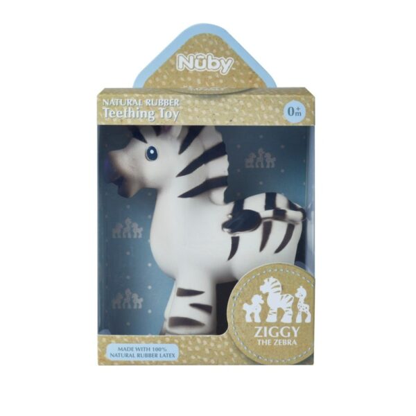 ZEBRA RUBBER TEETHER