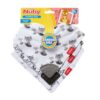 TEETHER BIB & 2 BANDANA BIBS