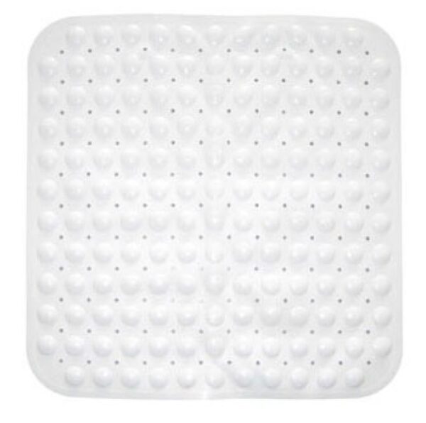 WHITE SHOWER MAT (50CM X 50CM)