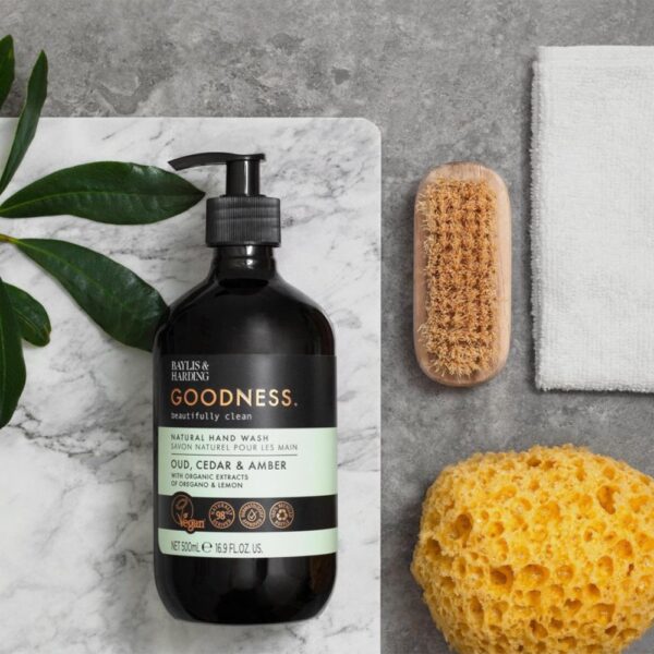 GOODNESS OUD, CEDAR & AMBER HAND WASH