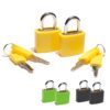 PAIR OF PLASTIC TRAVEL PADLOCKS