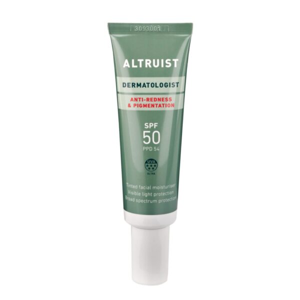 ALTRUIST ANTI REDNESS MOISTURISER SPF50