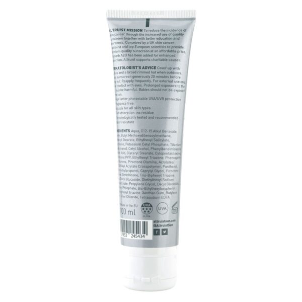 ALTRUIST SPF50 CREAM 100ML