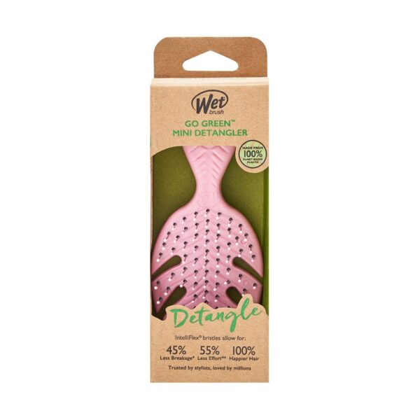 BIODEGRADEABLE MINI DETANGLER PINK