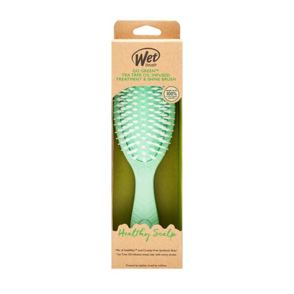 BIODEGRADEABLE TEATREE INFUSED HAIRBRUSH