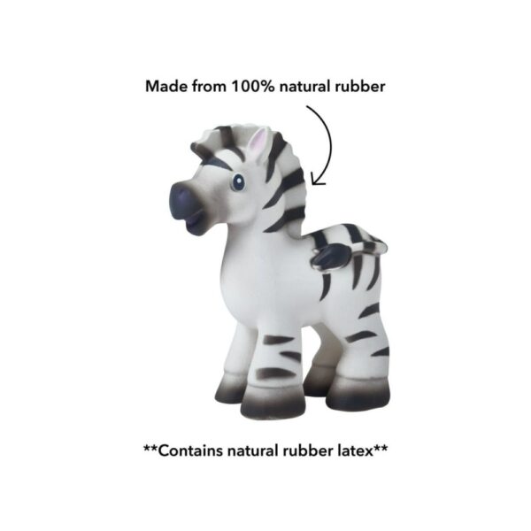 ZEBRA RUBBER TEETHER