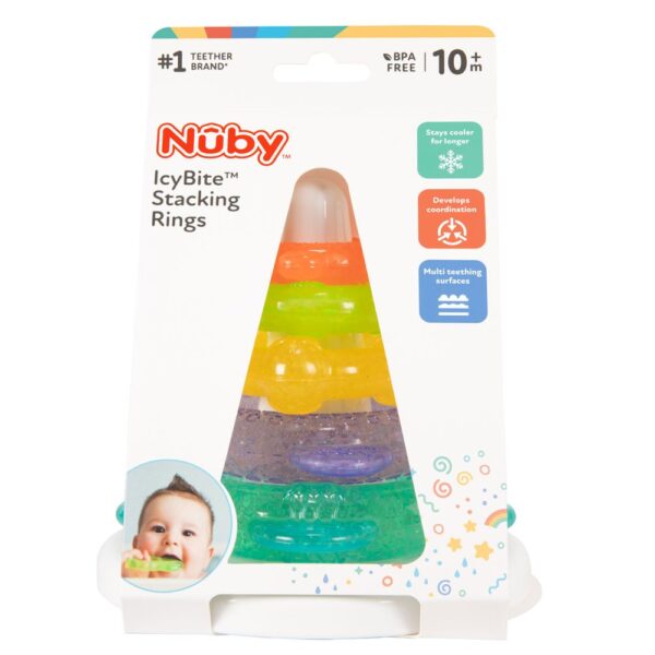 STACKING RING ICY BITE TEETHER