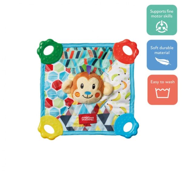 NUBY TEETHER PLUSH BLANKET