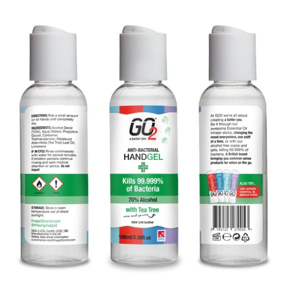 GO2 HAND SANITISER 100ML