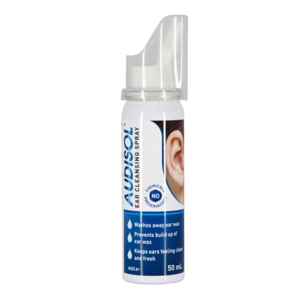 AUDISOL EAR CLEANSING SPRAY 50ML