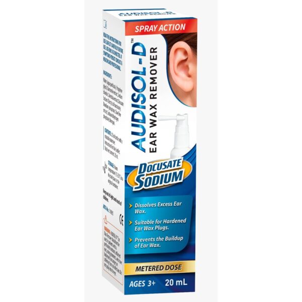 AUDISOL EAR WAX REMOVER SD 20ML