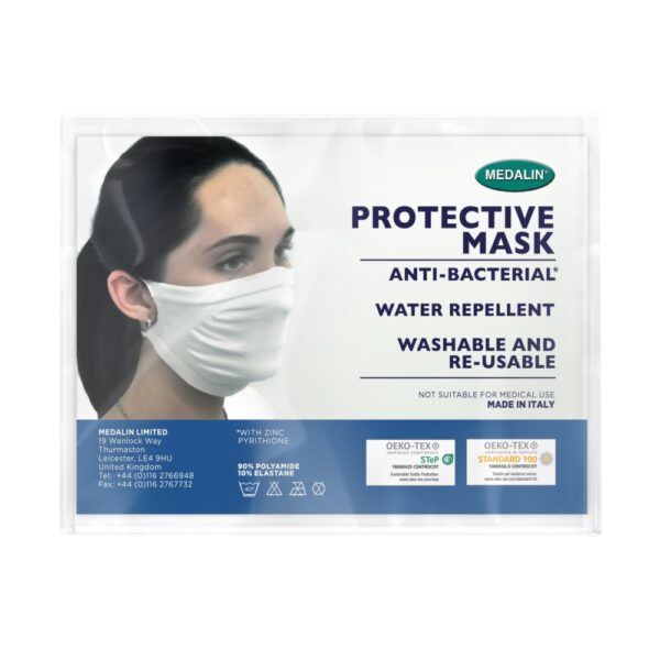 RE-USABLE PROTECTIVE FACEMASK