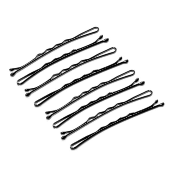 HAIR GRIPS LARGE BLACK